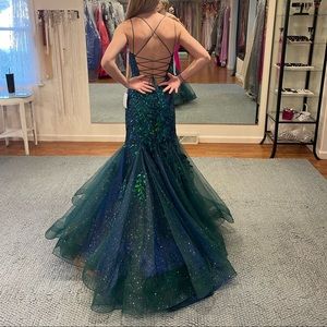 Emerald Green Prom Dress